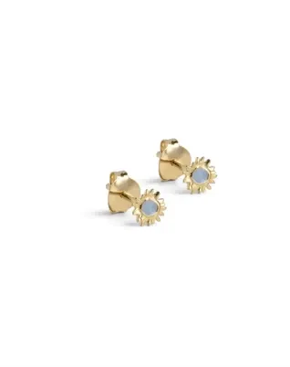 Mini Sunshine studs - Guldfarvet